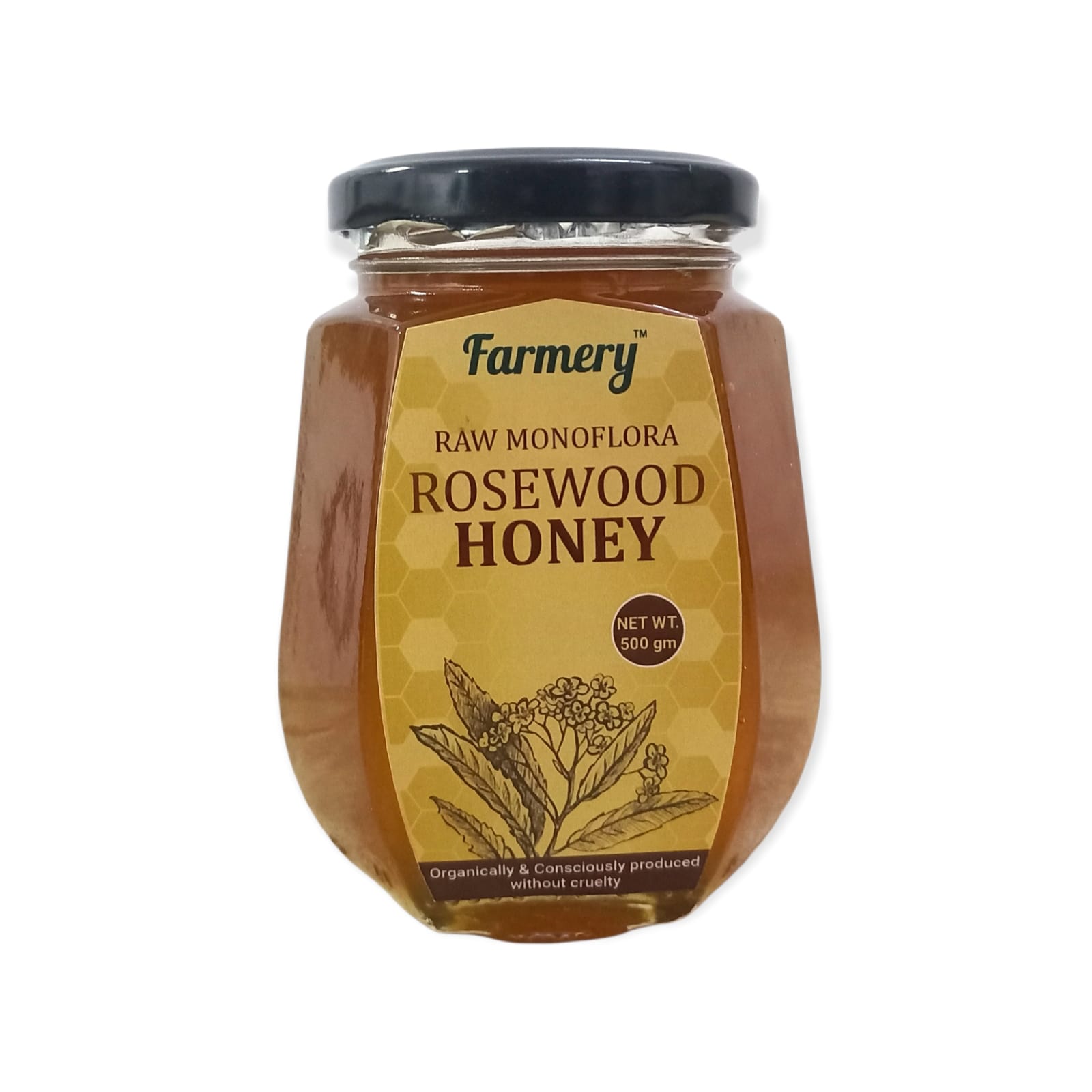Raw Monoflora Rosewood Honey